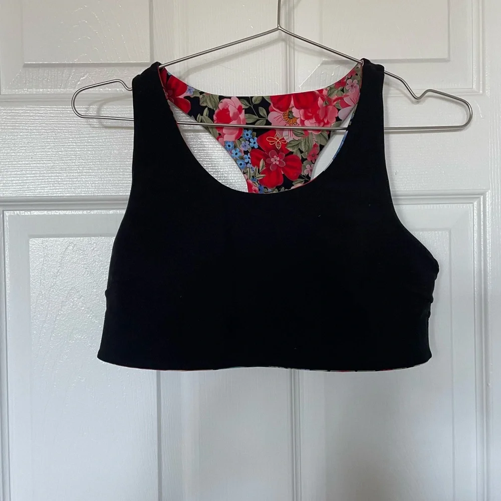 Johnny Was Reversible Print Sports Bra - Picture 5 of 5